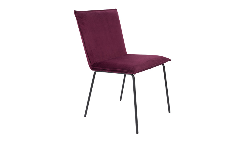 

Стул Floke Velvet Wine с бархатной обивкой
