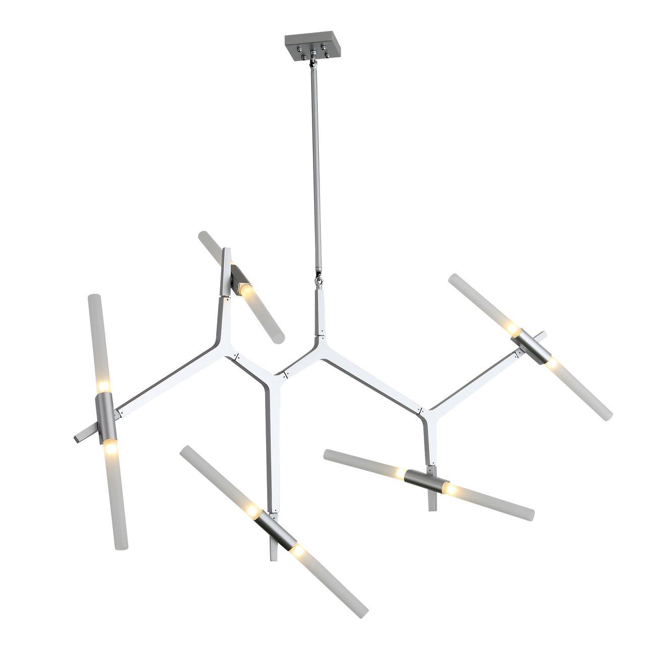 

Подвесная люстра Laconicita с белыми плафонами