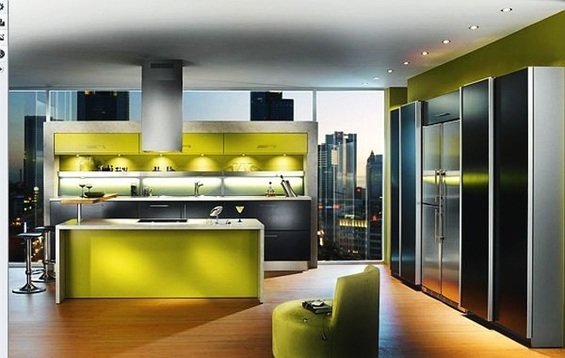Фотография: Кухня и столовая в стиле Современный, Хай-тек – фото на INMYROOM