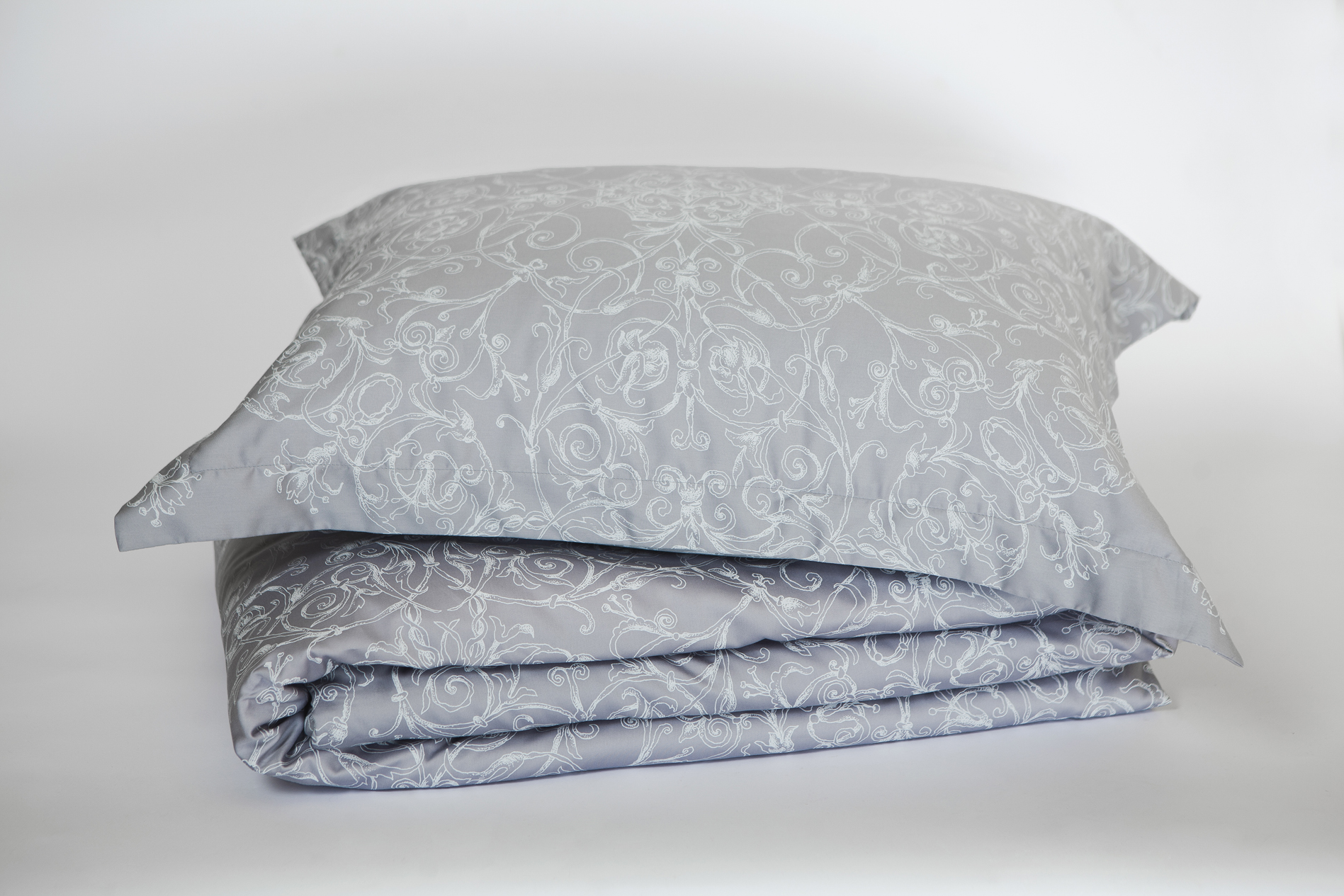 

Комплект постельного белья Versaille Grey из сатина