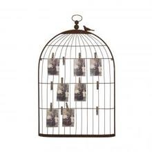 Декор для стен Metal Bird Cage Shape Card & Photo Holder Декор для стен Metal Bird Cage Shape Card & Photo Holder