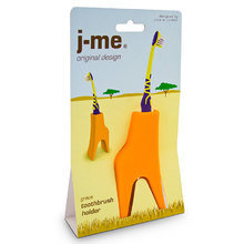 Держатель для зубной щетки J-me giraffe оранжевый Держатель для зубной щетки J-me giraffe оранжевый