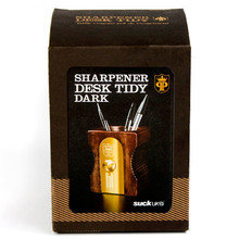 Органайзер для рабочего стола Suck UK sharpener темное дерево Органайзер для рабочего стола Suck UK sharpener темное дерево