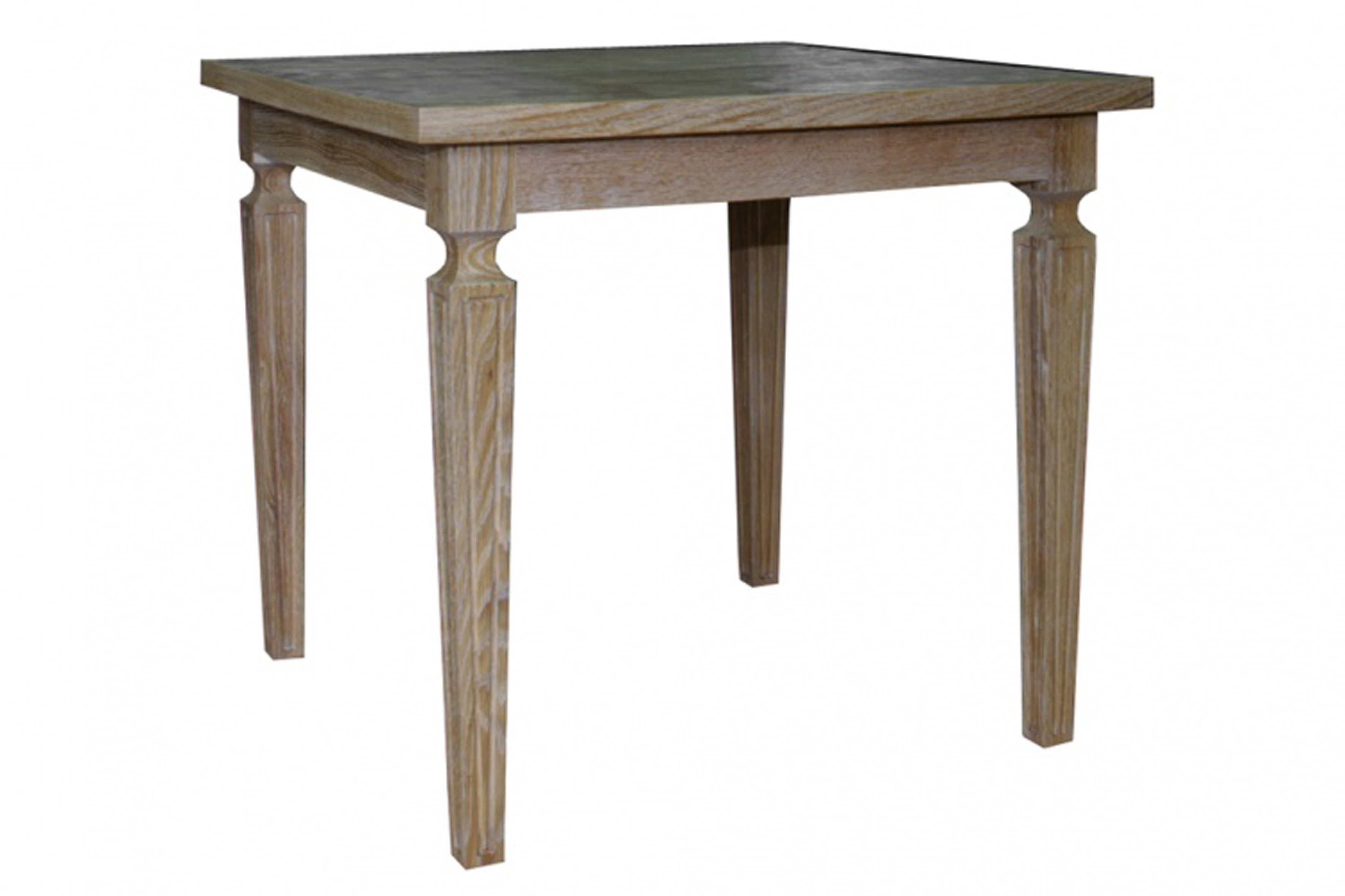 Обеденный стол Verona Dirty Oak из массива гевеи