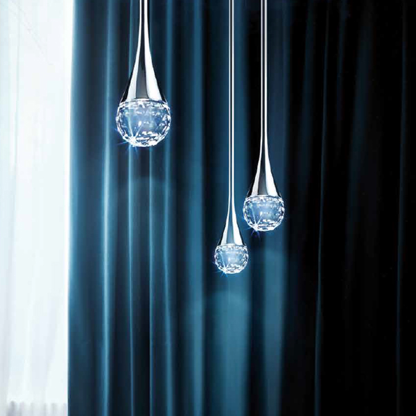

Подвесной светильник Swarovski Bloom из прозрачного хрусталя
