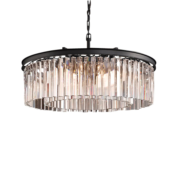 

Подвесной светильник на арматуре из металла черного цвета