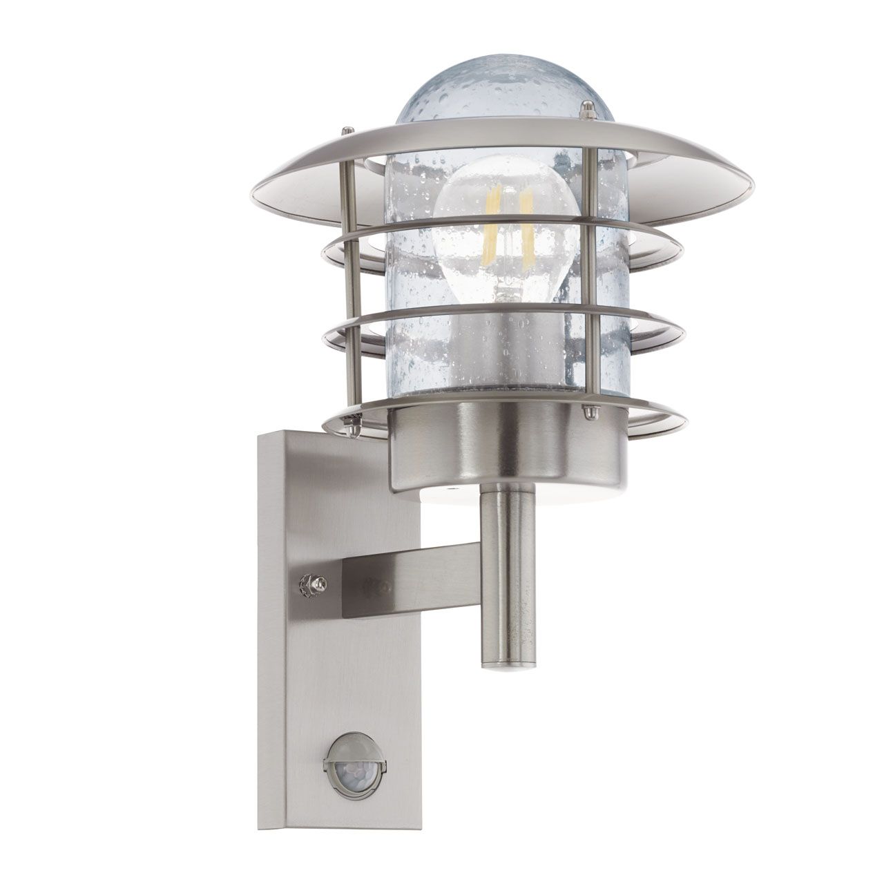 

Уличный настенный светильник Eglo Mouna с плафоном из стекла