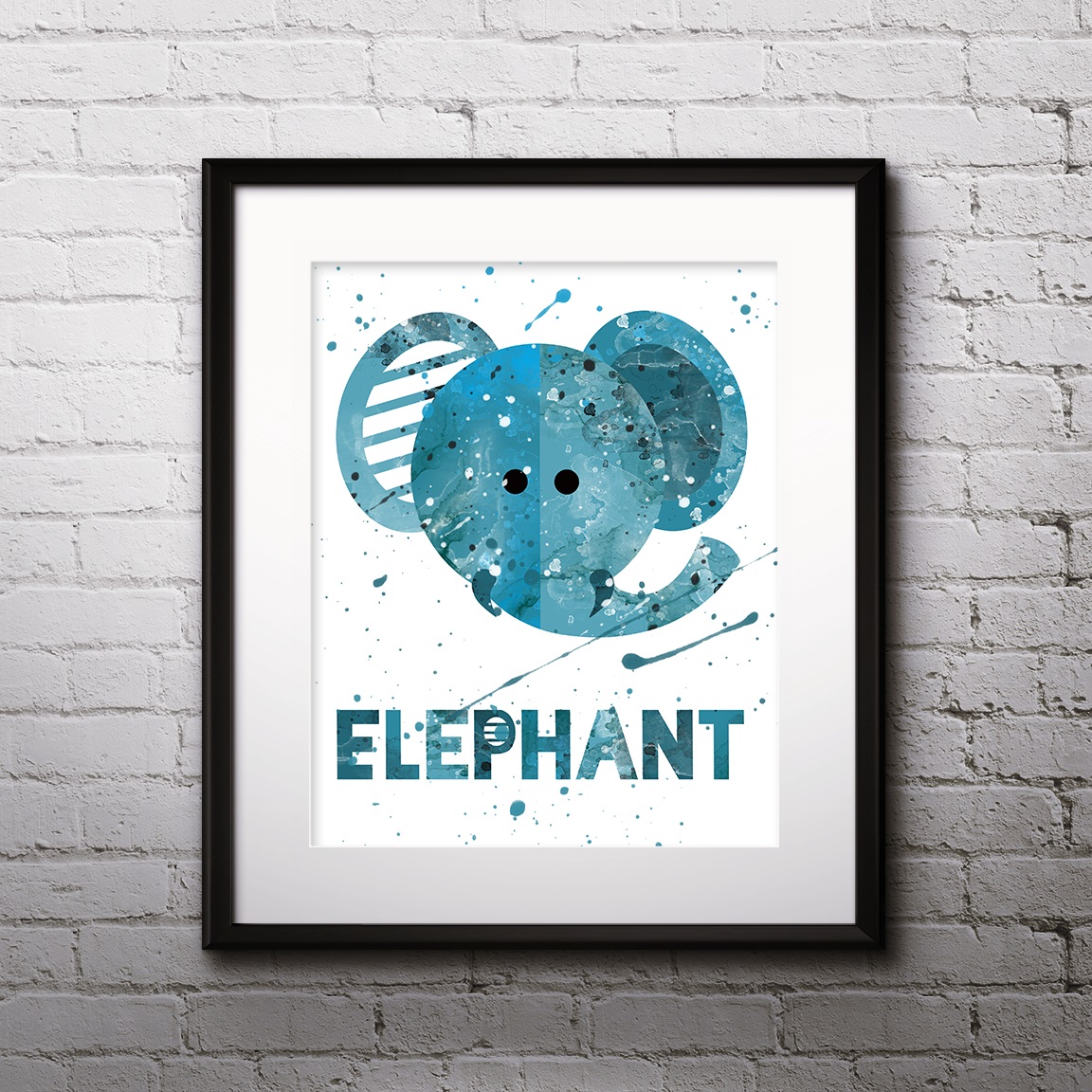 

Постер Elephant а4
