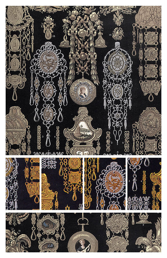 

Репродукция картины на холсте Ornament no 20