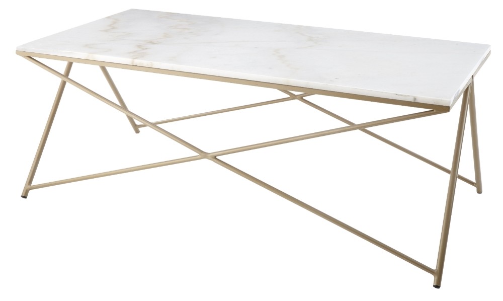 

Журнальный столик Naill с мраморной столешницей