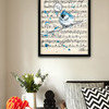Принт Blue Bird Song А2 Принт Blue Bird Song А2
