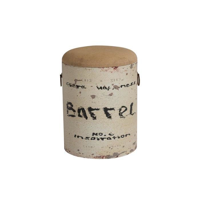 Столик-табурет Barrel White Столик-табурет Barrel White