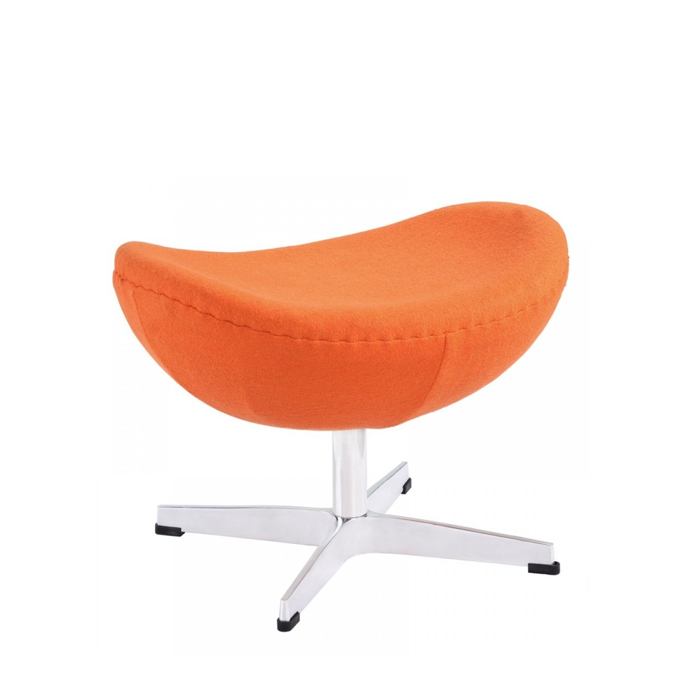 

Оттоманка Egg Ottoman оранжевая кашемир