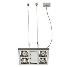 Светильник подвесной с ЭПН Aixlight Square SLV серебристый Светильник подвесной с ЭПН Aixlight Square SLV серебристый