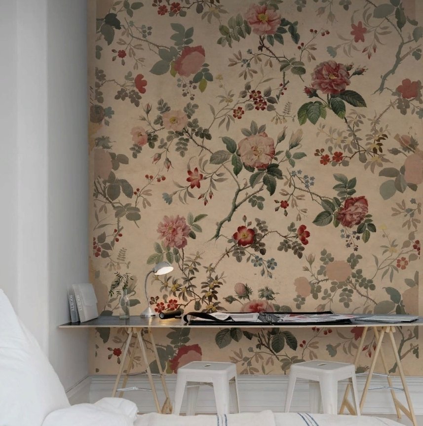 

Дизайнерские обои Rosegarden 270х270