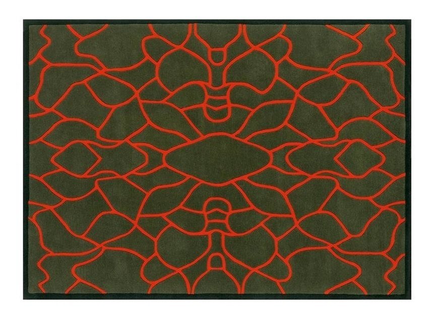 

Ковер Garden Secret красно-зеленого цвета 170x240