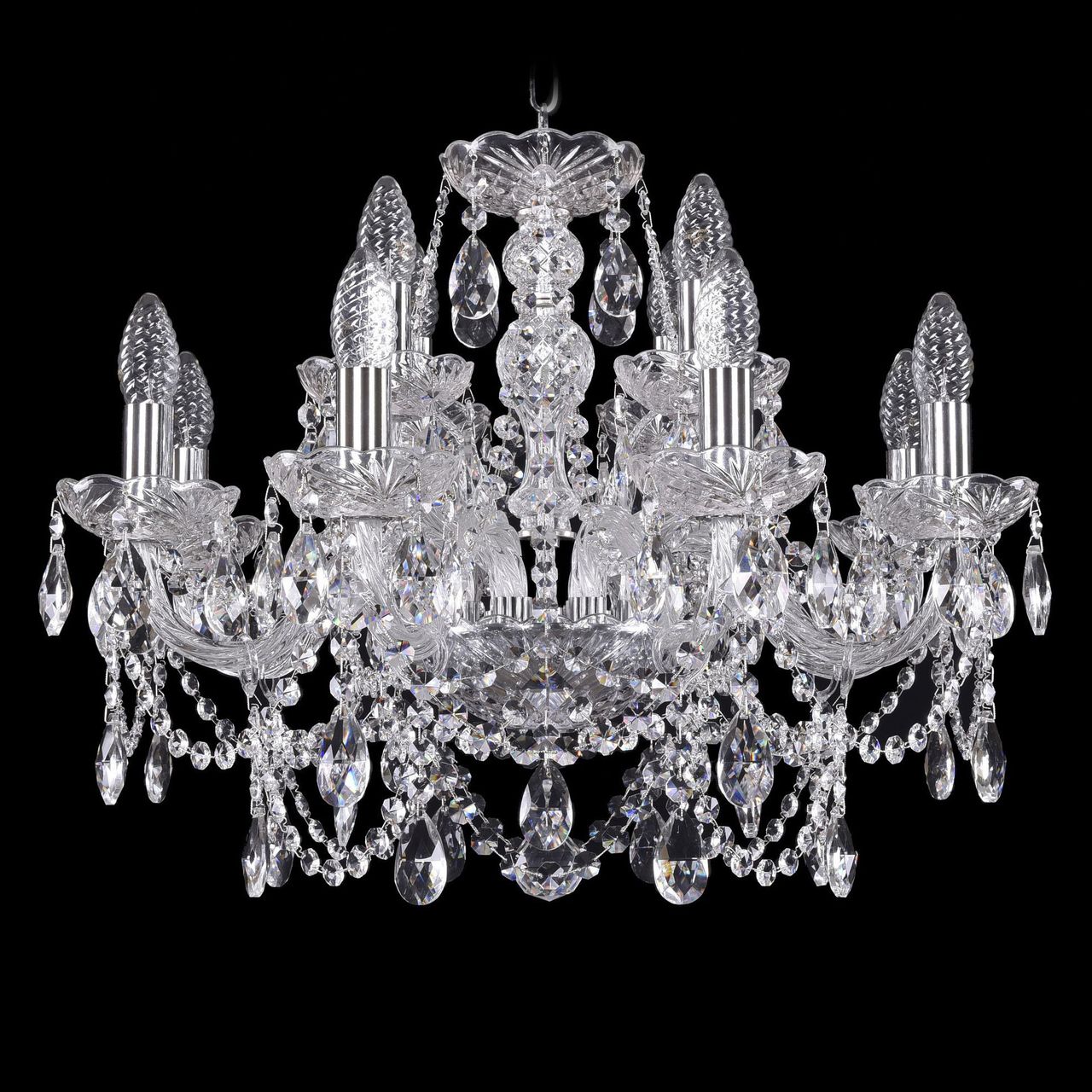 

Подвесная люстра Bohemia Ivele с хрустальными подвесками