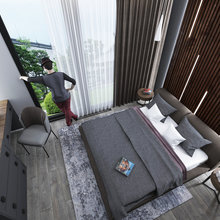 Фото из портфолио Проект дома в стиле ЛОФТ. Реализация в 2012г – фотографии дизайна интерьеров на INMYROOM