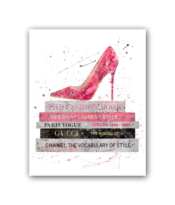 

Постер "The Fashion Book" а4