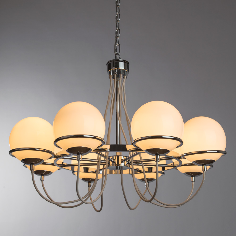 

Подвесная люстра Arte Lamp Bergamo с плафонами из стекла