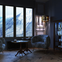 Фото из портфолио Апартаменты в Доломитах, Италия – фотографии дизайна интерьеров на INMYROOM