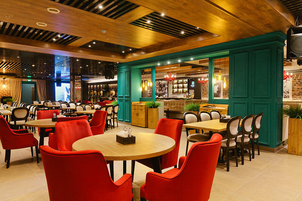 Фото из портфолио ресторан KINZA – фотографии дизайна интерьеров на INMYROOM