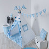 Гирлянда из флажков "Blue Stripes" Гирлянда из флажков "Blue Stripes"