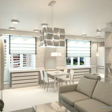 Фото из портфолио Дизайн Интерьера трехкомнатная квартира в городе Абакан – фотографии дизайна интерьеров на INMYROOM
