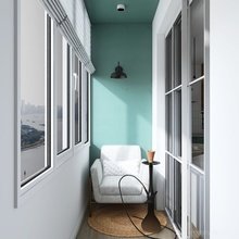 Фото из портфолио Однокомнатная квартира в современном стиле с отголосками минимализма для семьи, планирующих пополнение. – фотографии дизайна интерьеров на INMYROOM