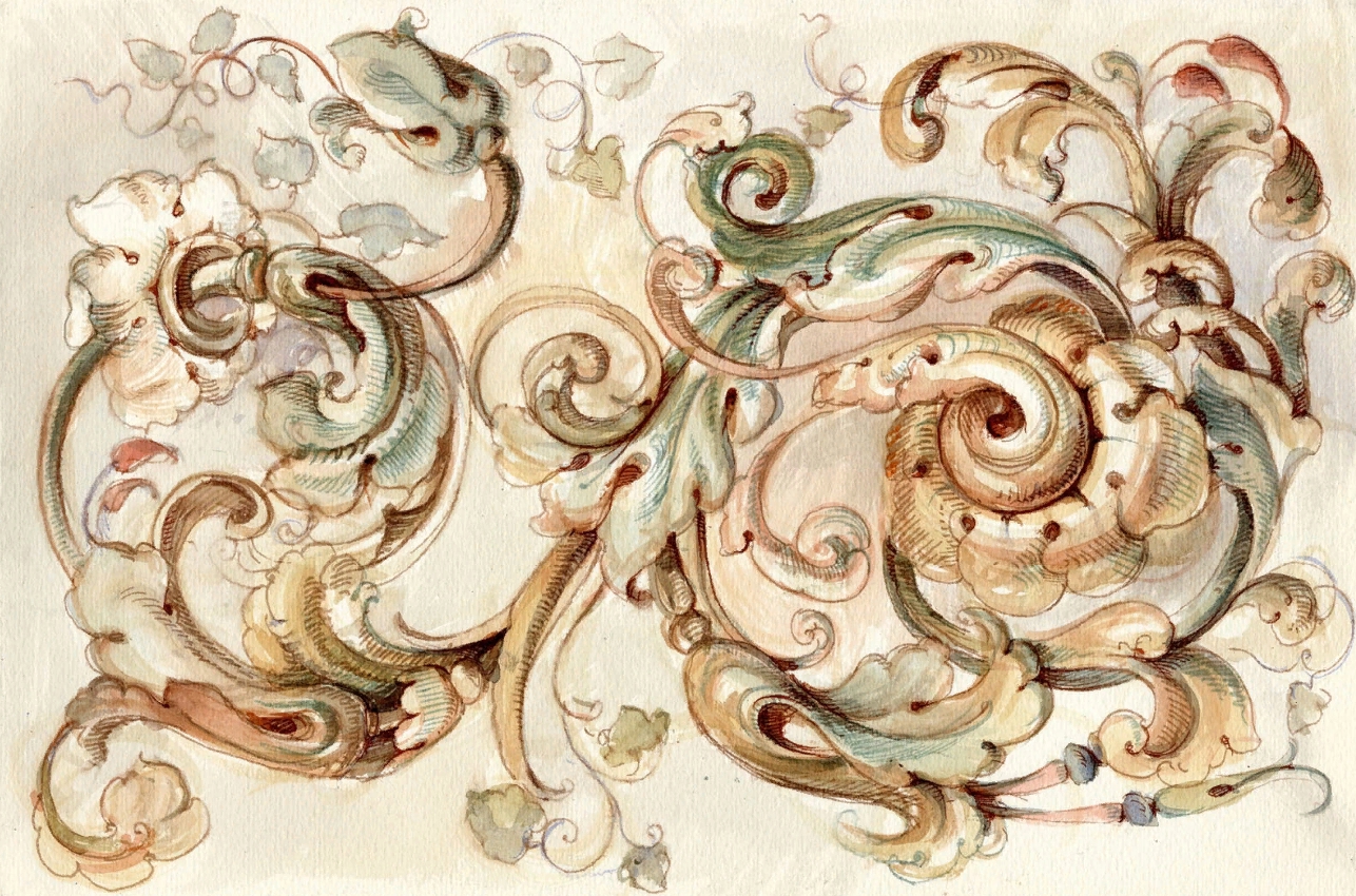 

Дизайнерские обои Baroque