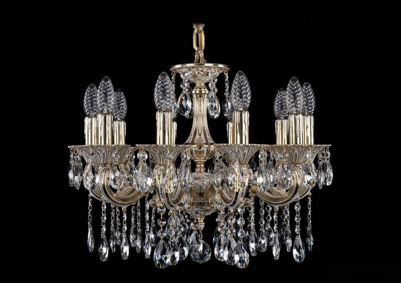 

Подвесная люстра Bohemia Ivele с хрустальными подвесками