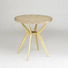 ODIN ROUND LAMP TABLE / IVORY TOP ODIN ROUND LAMP TABLE / IVORY TOP