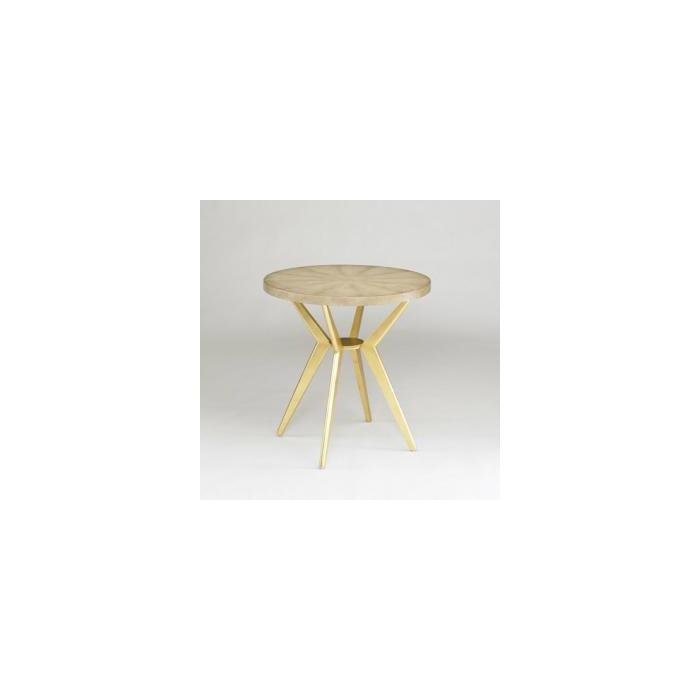 ODIN ROUND LAMP TABLE / IVORY TOP ODIN ROUND LAMP TABLE / IVORY TOP
