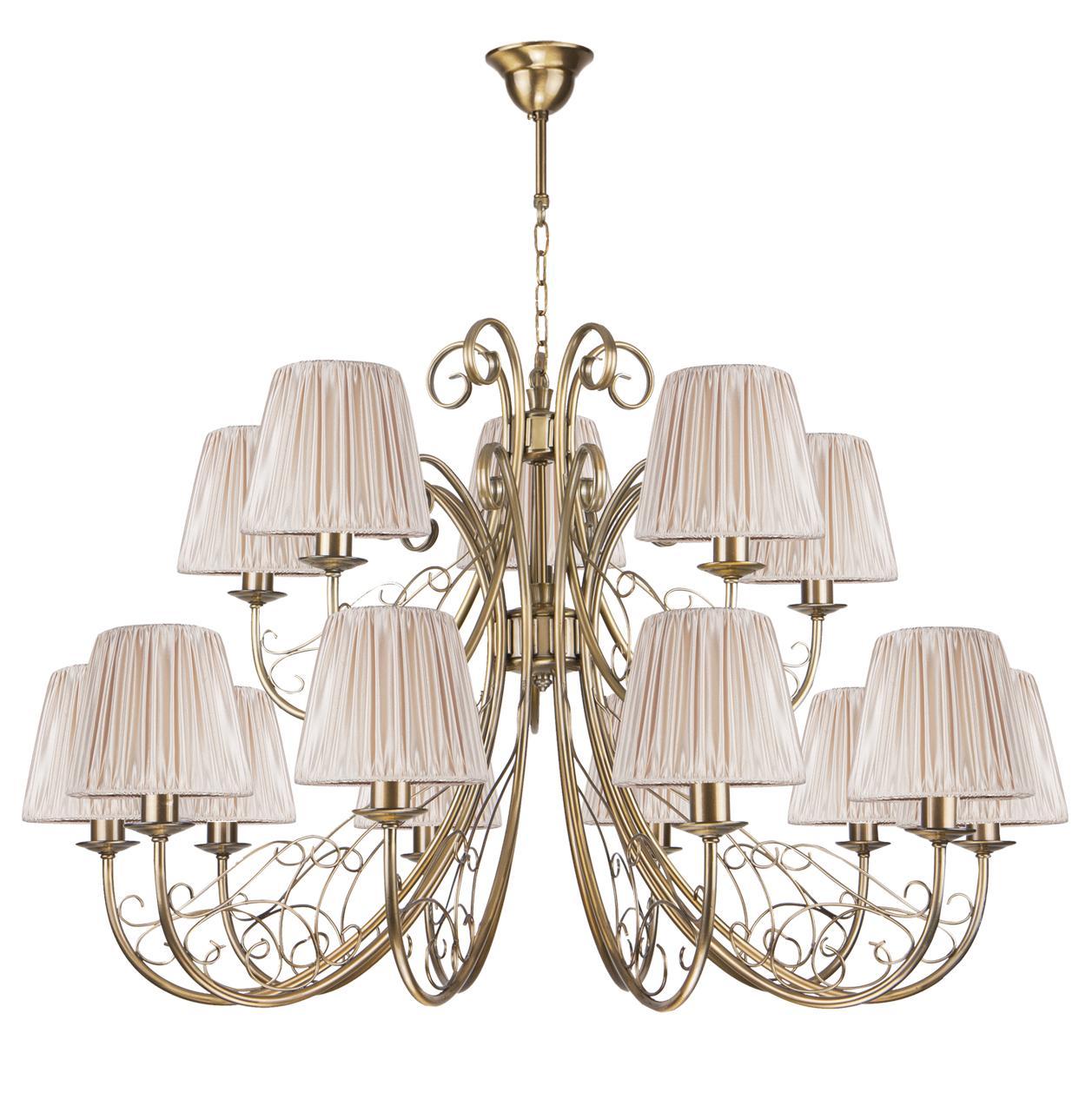 

Подвесная люстра Montaro золотого цвета