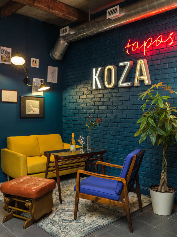 Фото из портфолио Испанский бар "Koza Tapas" – фотографии дизайна интерьеров на INMYROOM