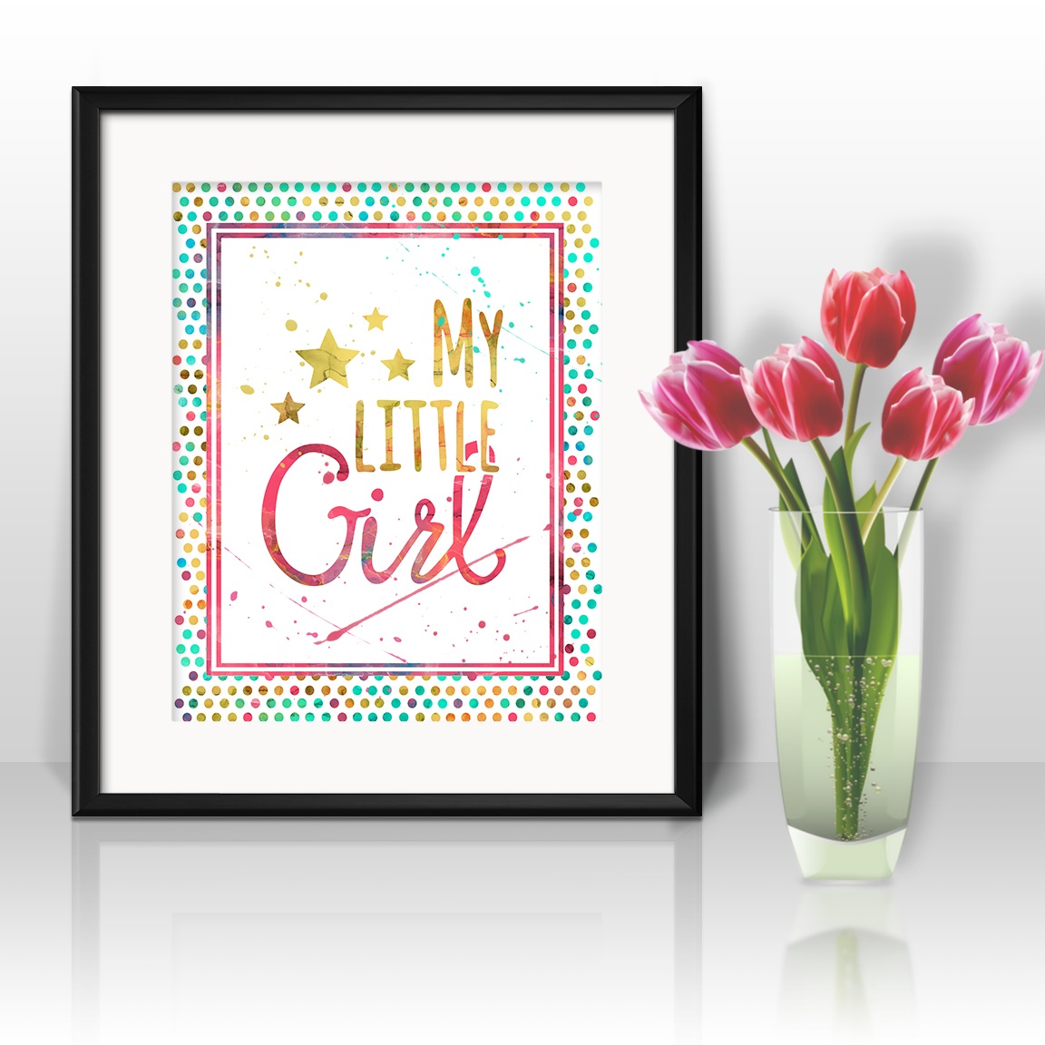 

Постер Girl а4