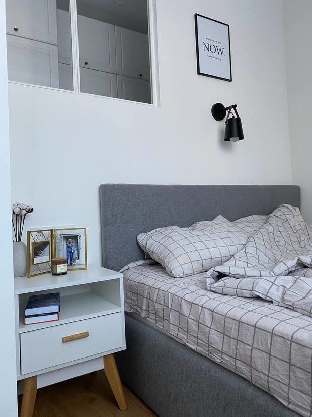 Дизайн маленькой спальни в скандинавском стиле