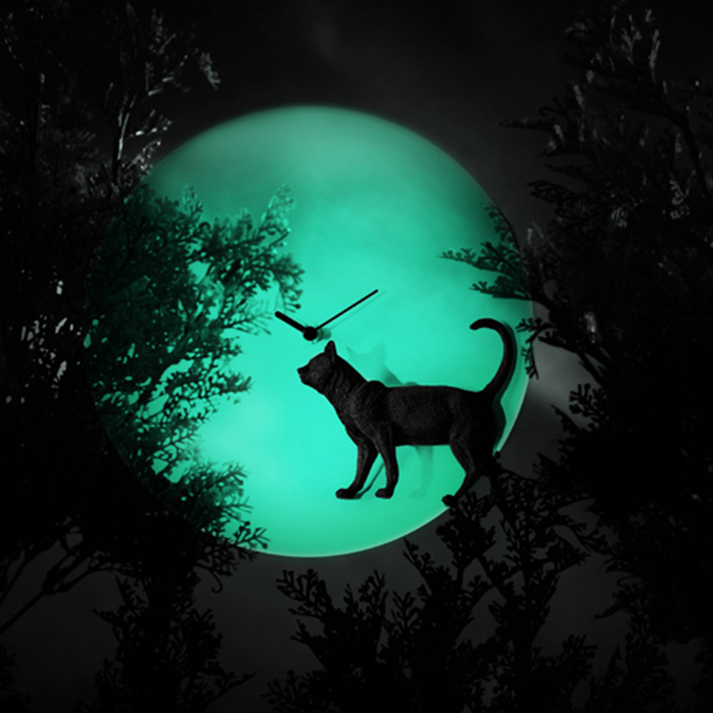 

Часы Moon Cat