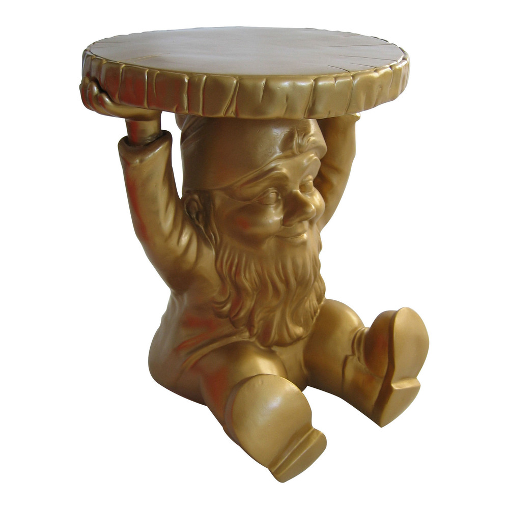 

Табурет Gnomes аттила золотого цвета