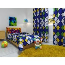 Фотошторы: Цветные ромбики Фотошторы: Цветные ромбики