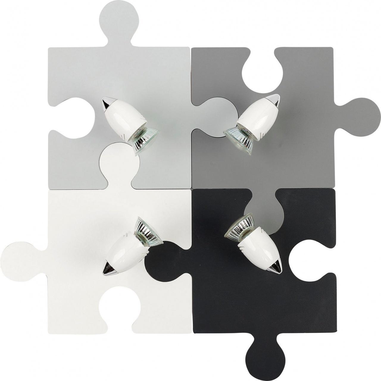 

Спот Puzzle серого цвета