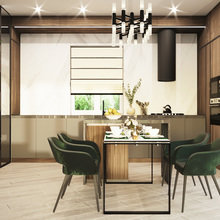 Фото из портфолио Кухня-гостиная 40 м2 – фотографии дизайна интерьеров на INMYROOM