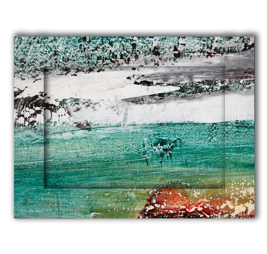 

Картина с арт рамой оттепель 80х100