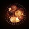 Тайская гирлянда кофейная от розетки Тайская гирлянда кофейная от розетки
