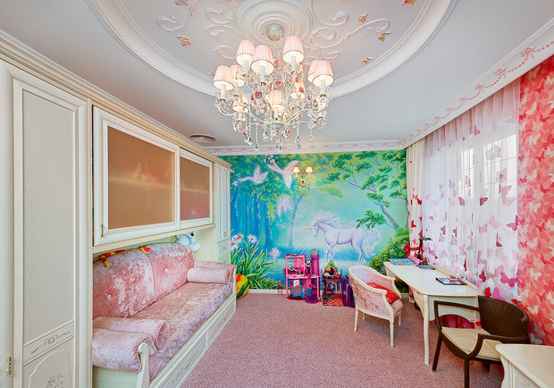 Фото из портфолио Детская комната "Мечта розовой феи" – фотографии дизайна интерьеров на INMYROOM