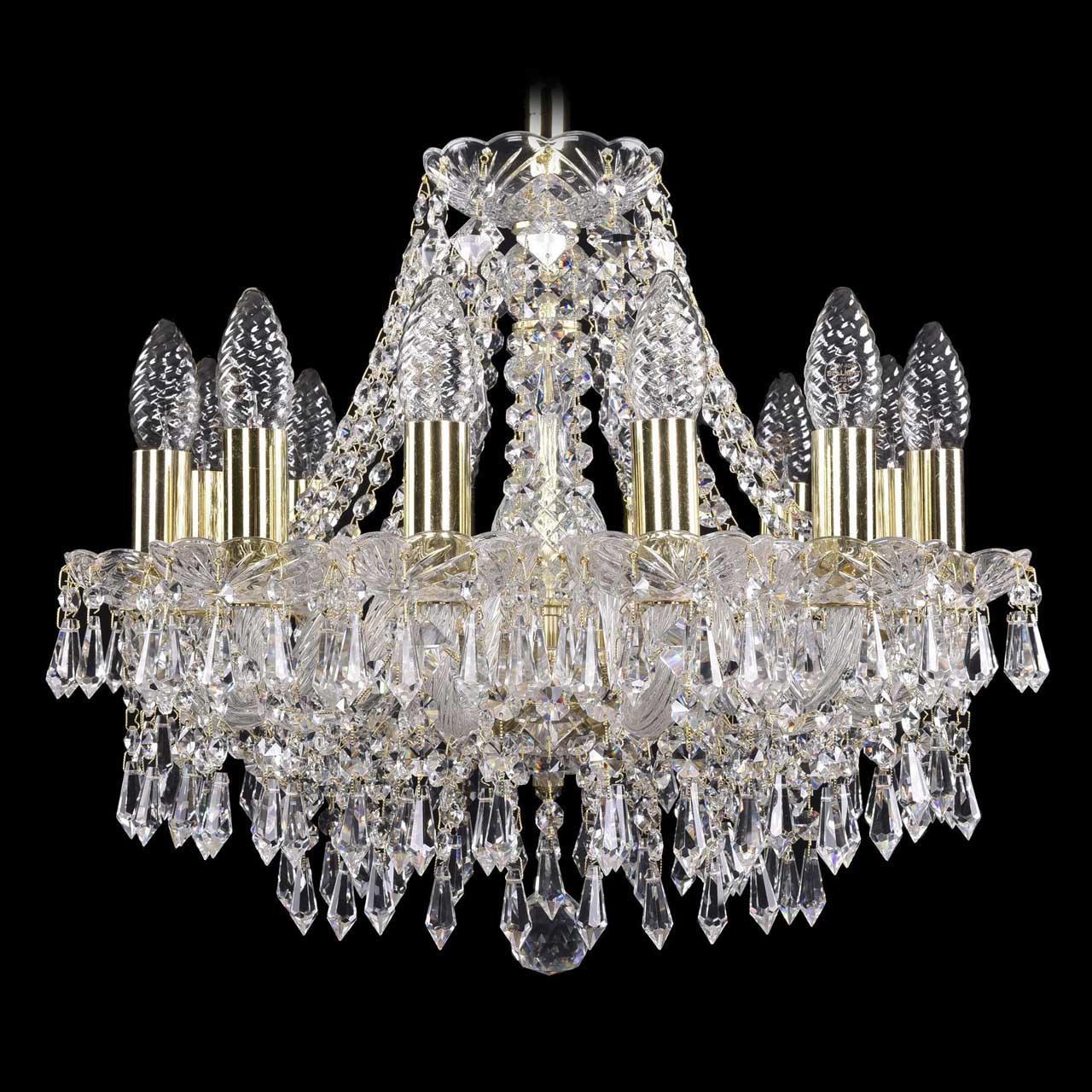 

Подвесная люстра с хрустальными подвесками