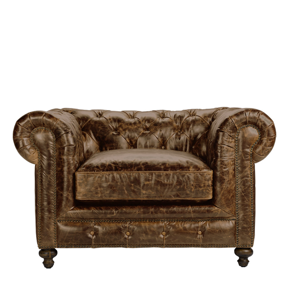 

Кресло Cigar Club Leather Armchair