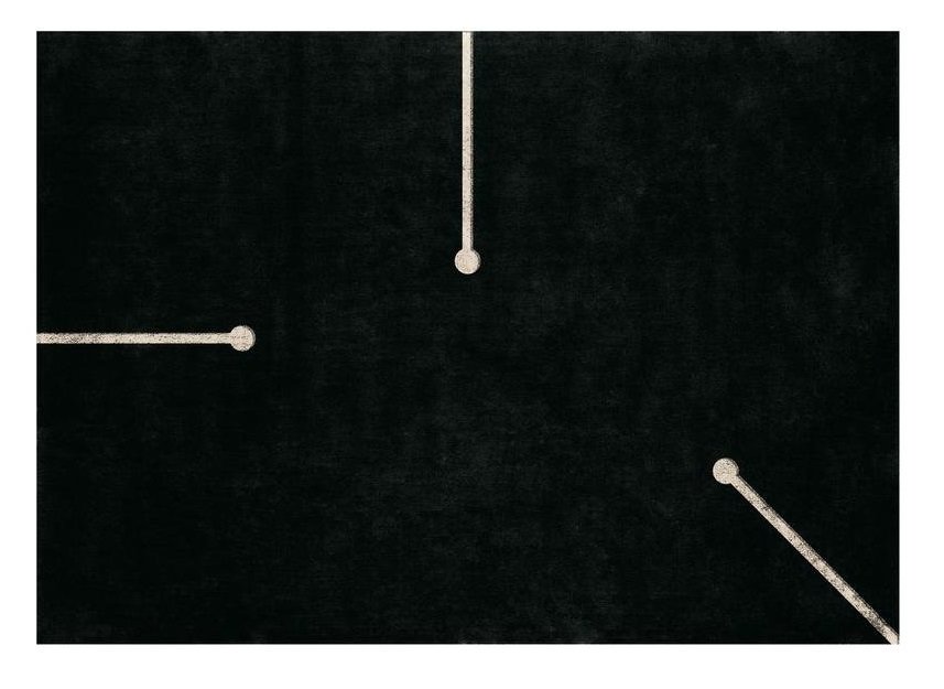 

Ковер Fiumi черного цвета 200x300