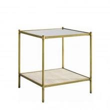 Стол ANSON SIDE TABLE -GLASS-SHAGREEN Стол ANSON SIDE TABLE -GLASS-SHAGREEN