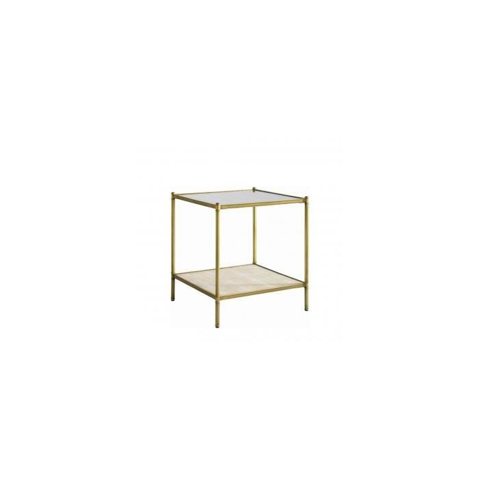 Стол ANSON SIDE TABLE -GLASS-SHAGREEN Стол ANSON SIDE TABLE -GLASS-SHAGREEN